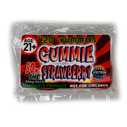 420 Yummies – Strawberry Gummies