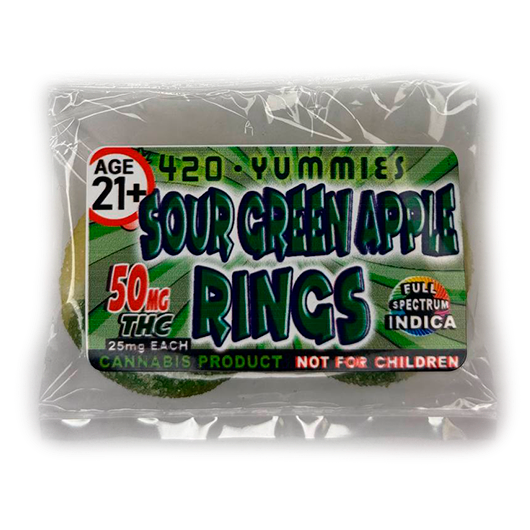 420 Yummies – Sour Green Apple