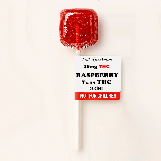 Raspberry Tajin THC Sucker