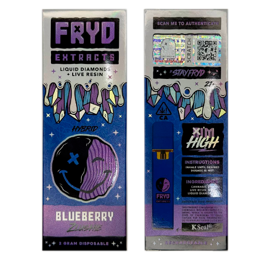 FRYD – Blueberry Zlushie