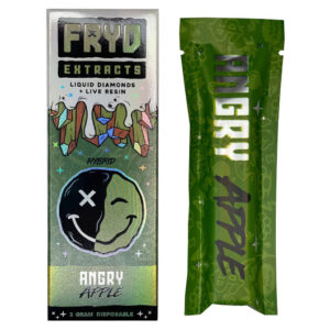 buy FRYD Extracts - Angry Apple 2000mg Liquid Diamonds Live Resin Disposables cart