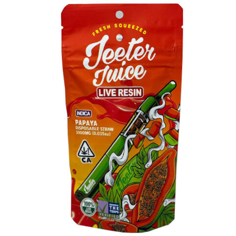 buy Jeeter Juice Papaya Disposable Live Resin Straw