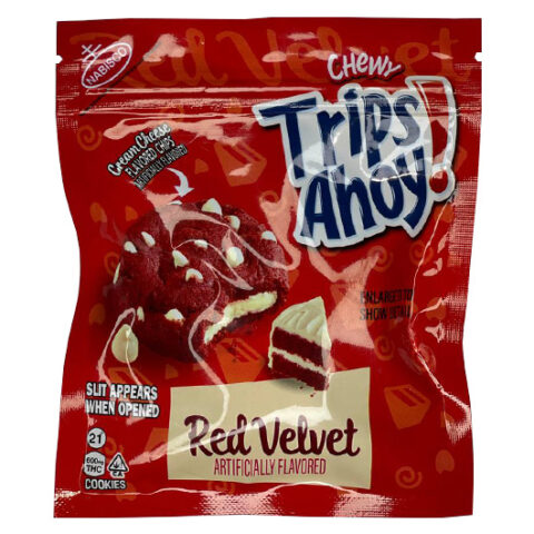 buy Trips Ahoy Cookie Red Velvet Cannabis Cookies Weed Cookies online in usa