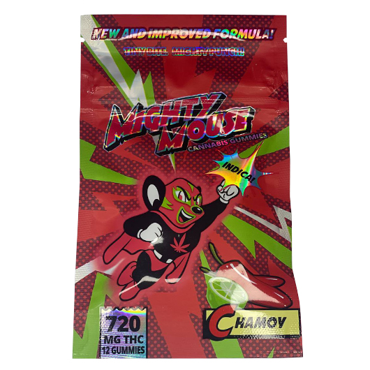 Buy Mighty Mouse Chamoy Cannabis Gummies 720mg THC