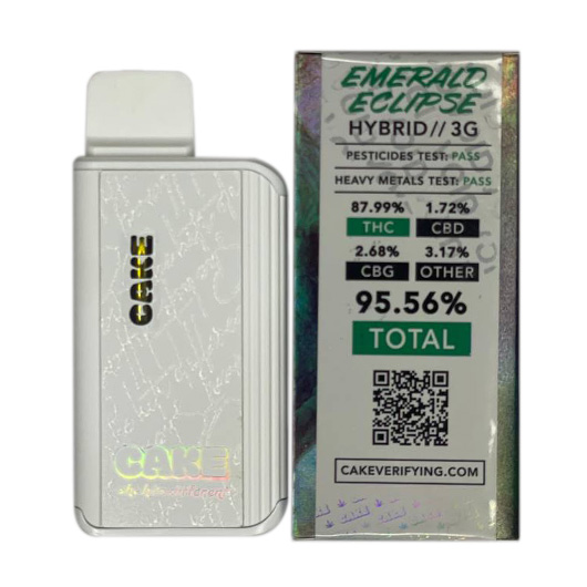 buy Cake Disposable Vape Pod 3G Emerald Eclipse online in usa 2