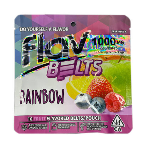 buy Flav Belts Rainbow THC gummi edibles