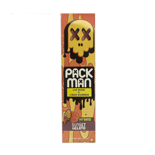 Buy Pack Man Sunset Gelato Disposable Vape