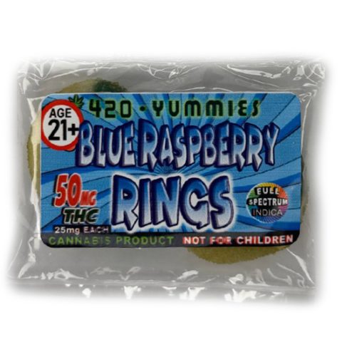 THC Gummies | Blue Raspberry