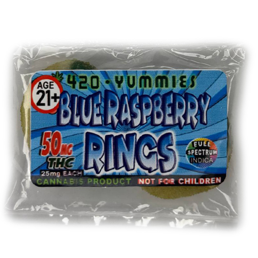 THC Gummies | Blue Raspberry